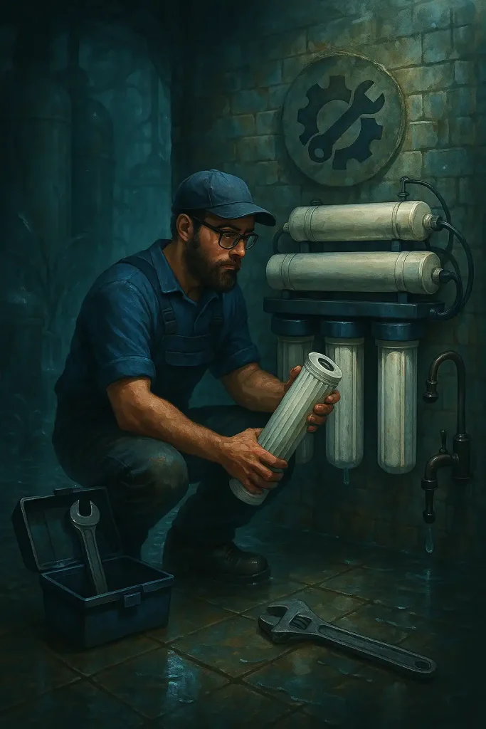 سرویس دستگاه تصفیه آب