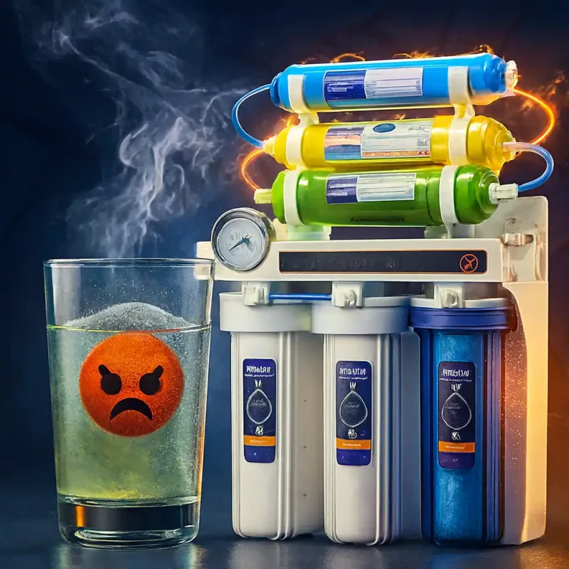 مزه بد آب دستگاه تصفیه آب